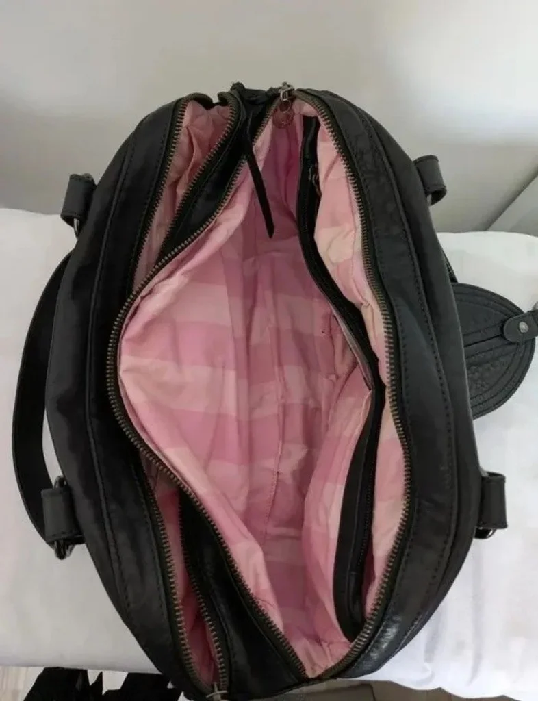 Bolsa de mão em couro Eden Park – photo 9